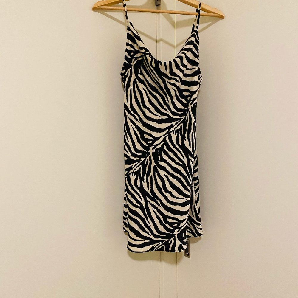 UO Mallory Cowl Neck Slip Dress